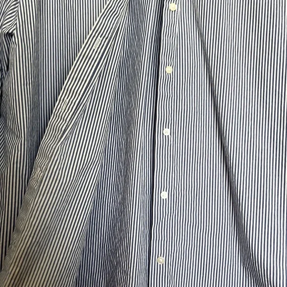 H&M Stripped Button Down Shirt EUC - Picture 3 of 10